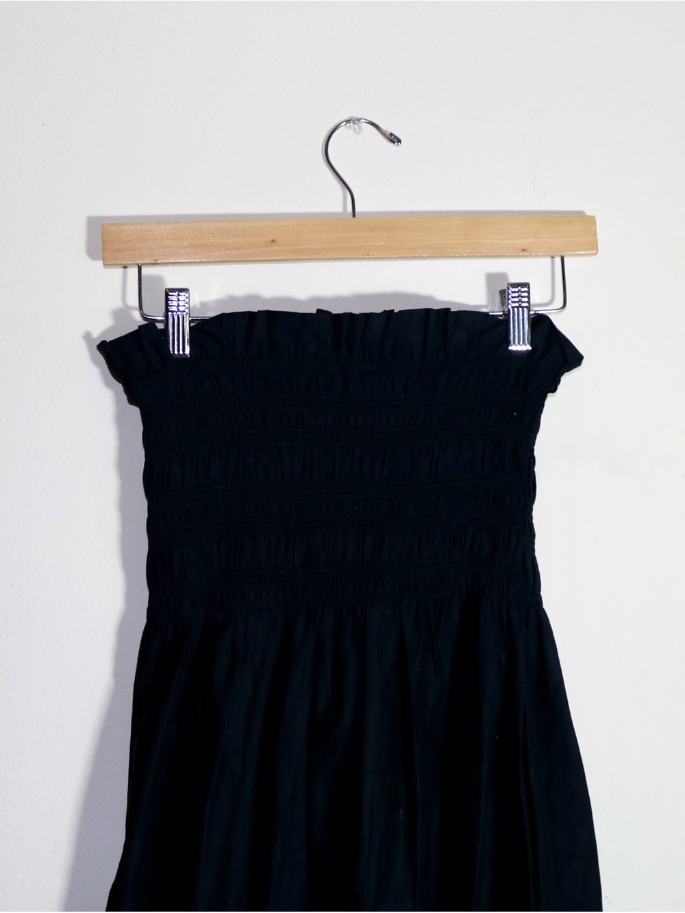 H&M Smock-Topped Dress in Black - Picture 5 of 8